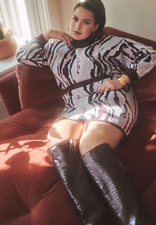 Sweater Mini Skirt image number 3