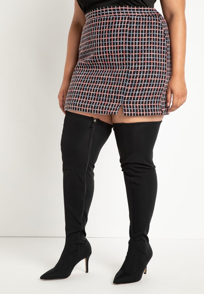 Tweed Mini Skirt image number 1