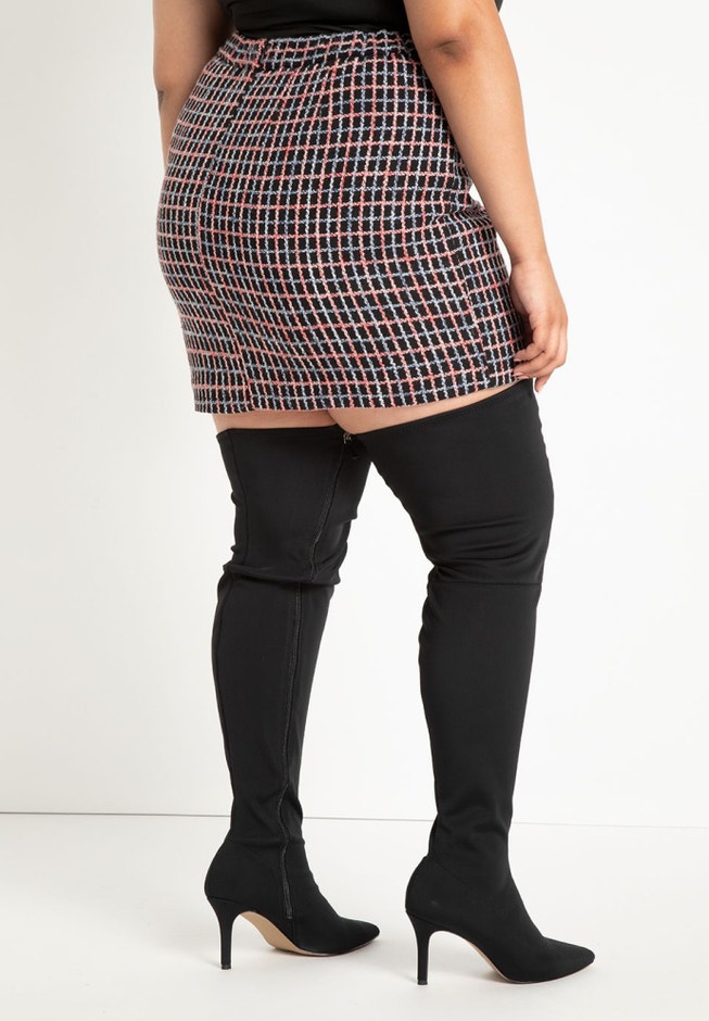 Tweed Mini Skirt image number 2