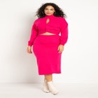 Column Sweater Midi Skirt image number null