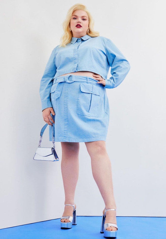 Cargo Pocket Mini Skirt image number null