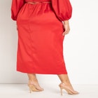 Maxi Skirt With Slit image number null