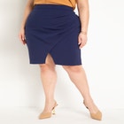 The 365 Suit Wrap Pencil Skirt image number null