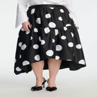 ELOQUII x kate spade new york Tiered Dot Maxi Skirt image number null