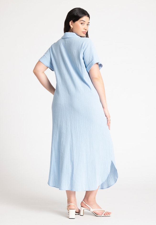 Maxi Shirtdress image number 1