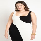 Colorblocked Knitted Tank Dress image number null