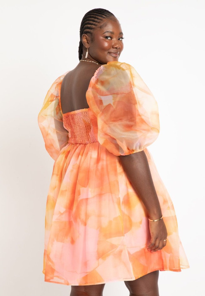 Twist Bodice Mini Dress image number 2