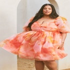 Twist Bodice Mini Dress image number null