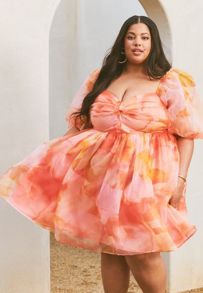 Twist Bodice Mini Dress image number 3