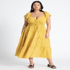 Ruffled Tiered Maxi Dress image number null