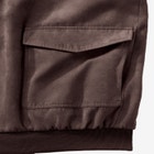 Microsuede Bomber Jacket image number null