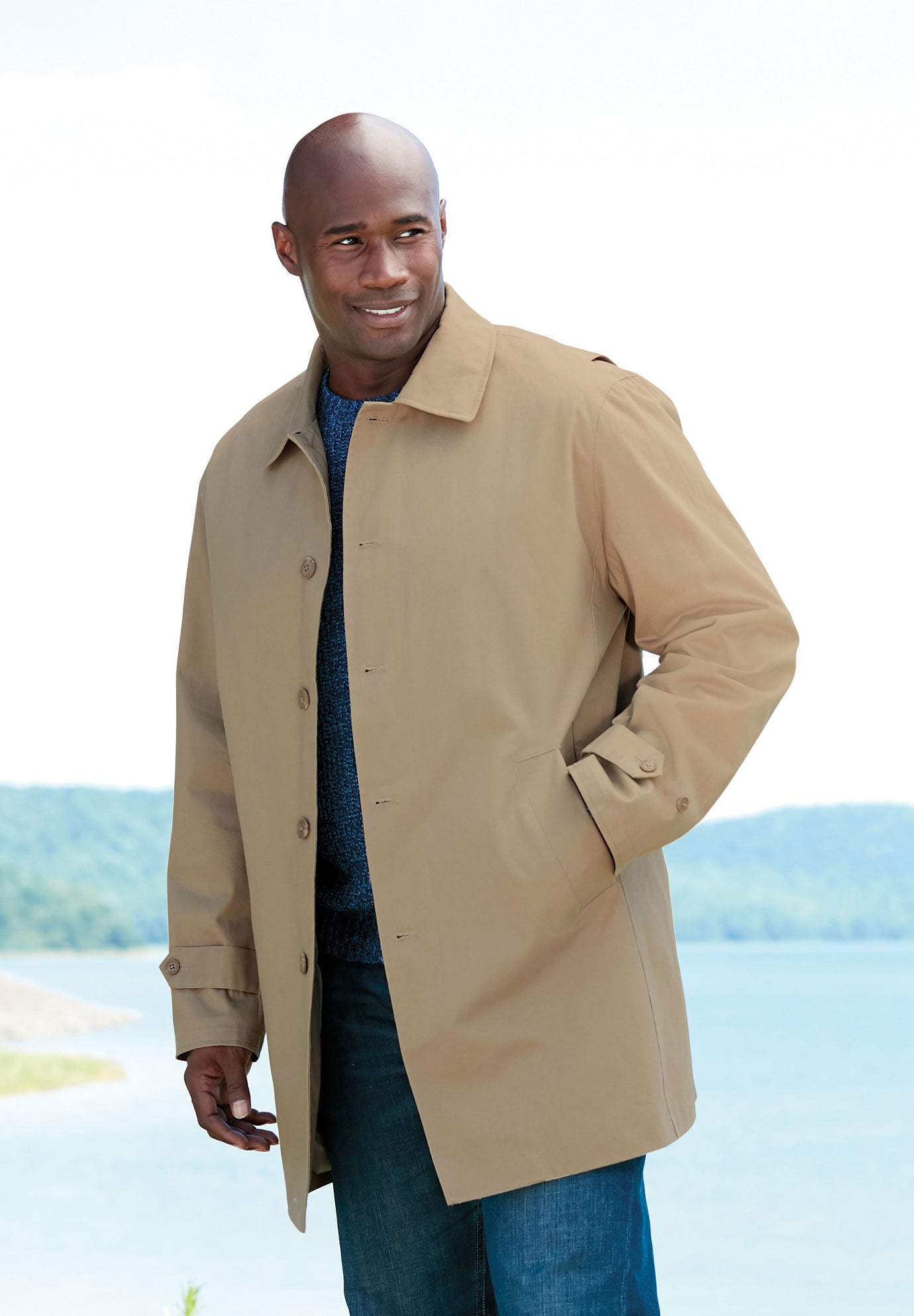 Water-Resistant Trench Coat image number 5