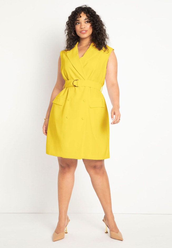 Sleeveless Trench Dress image number 1