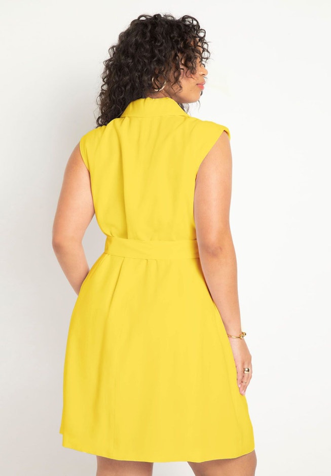 Sleeveless Trench Dress image number 3