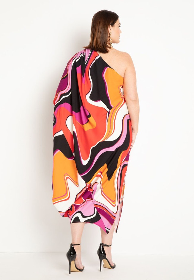 One Shoulder Kaftan image number 2