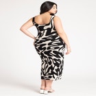 Intarsia Column Dress image number null