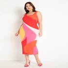 Intarsia Column Dress image number null