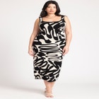 Intarsia Column Dress image number null