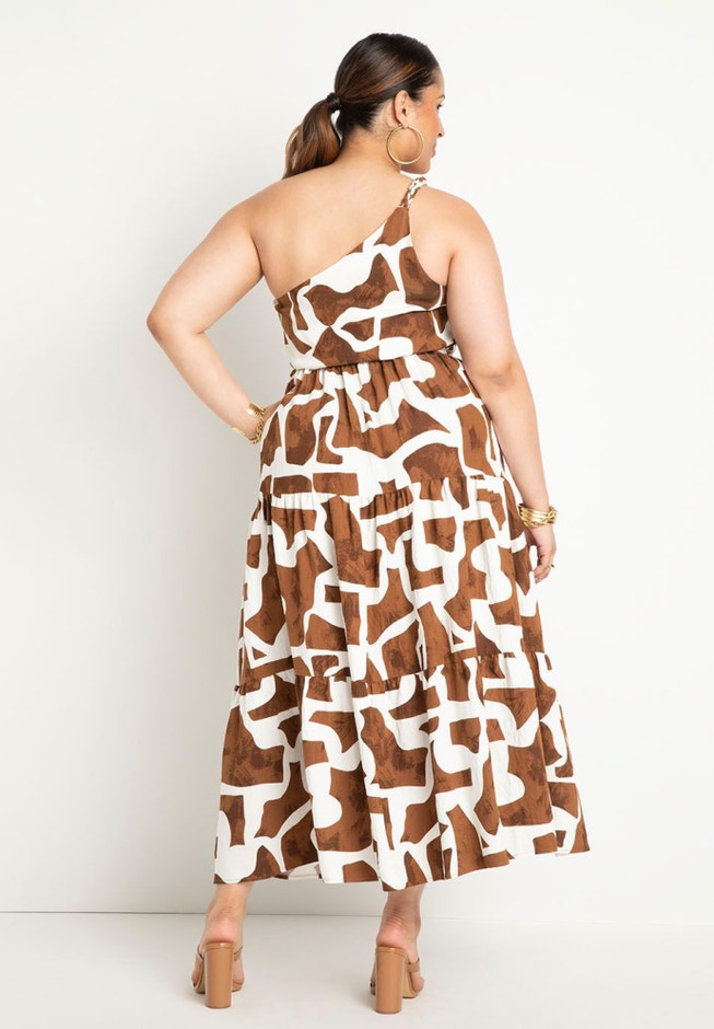 One Shoulder Maxi Dress image number 1