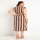 Belted Midi Dress image number null