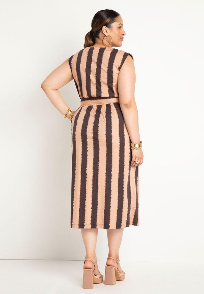 Belted Midi Dress image number 1