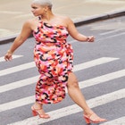 Knotted Strap Draped Dress image number null