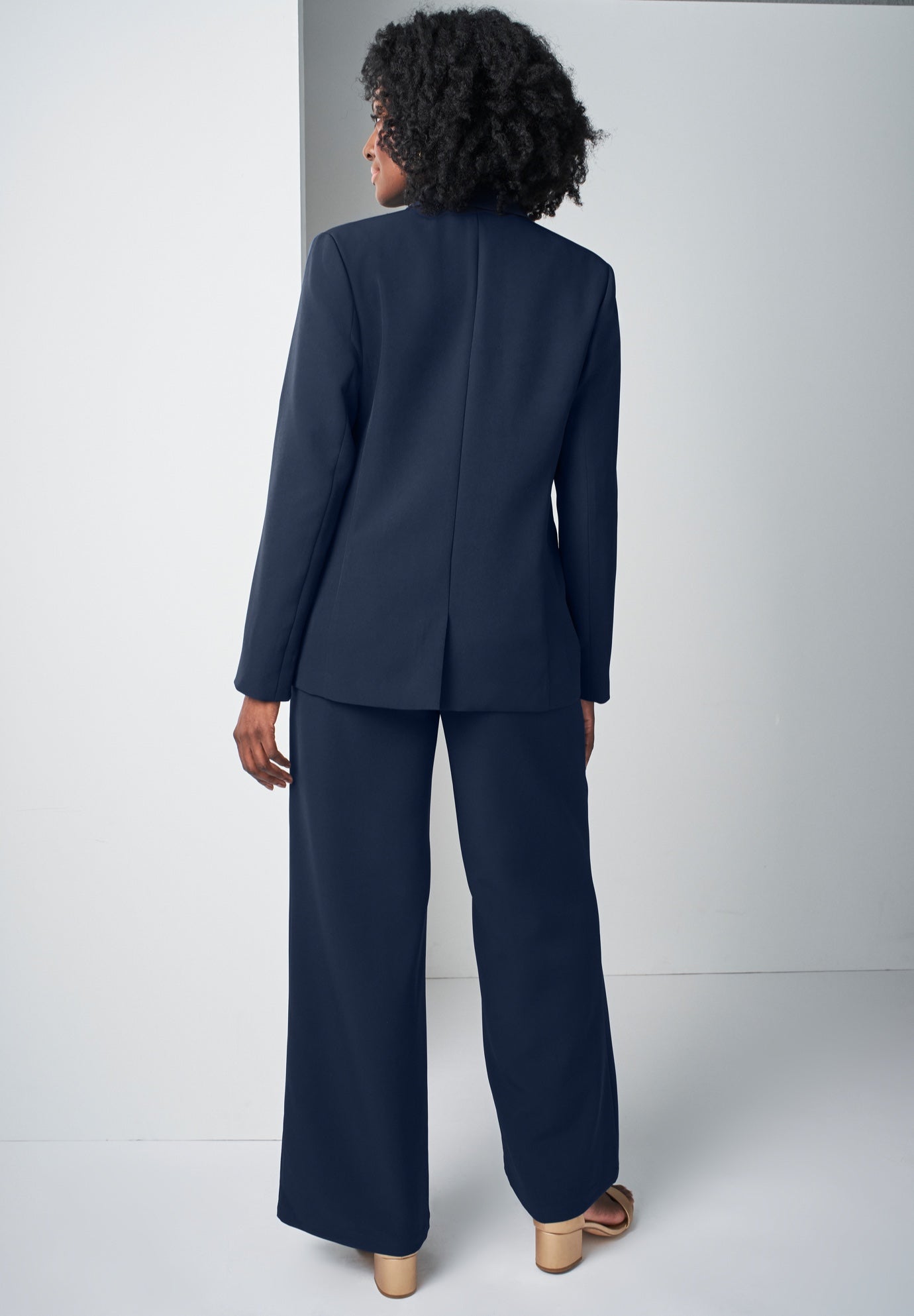 Bi-Stretch Shaped Blazer image number 1