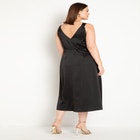 Midi Dress With Ruched Neckline image number null