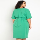 Cross Front Flutter Sleeve Dress image number null