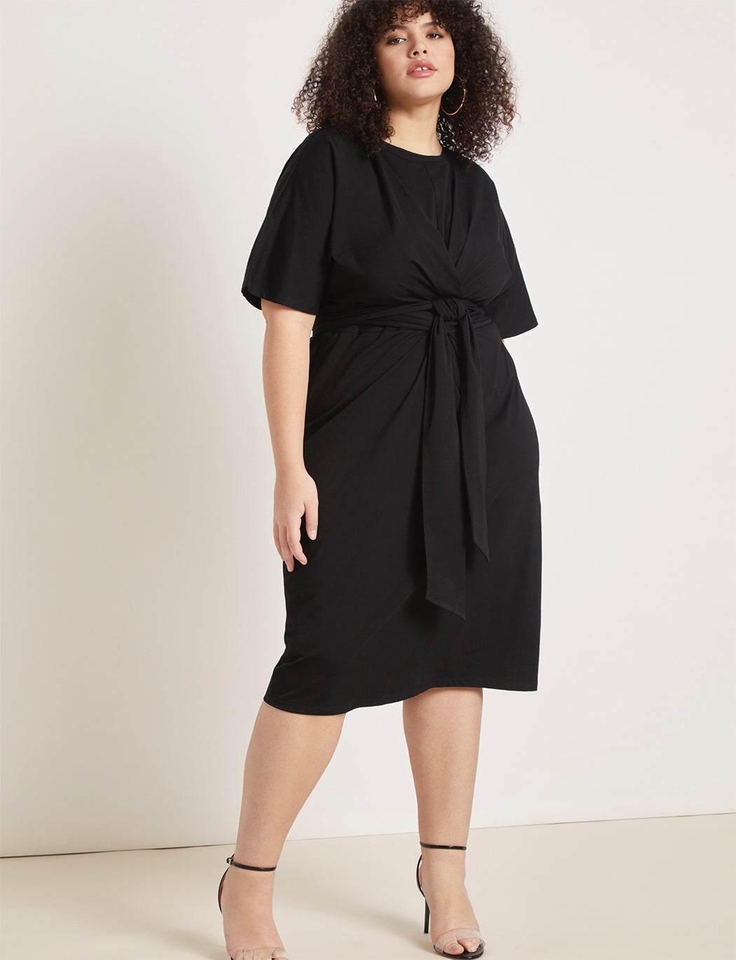 【sahara】Weeping Willow Cross Neck Dress sahara Weeping Willow Cross Neck Dress