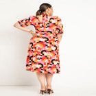 Short Sleeve A-Line Dress image number null