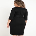 Work Dress with Belt image number null