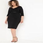 Work Dress with Belt image number null