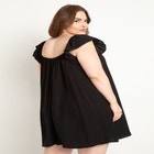 Puff Sleeve Mini Dress image number null