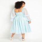 Tiered Puff Sleeve Dress image number null