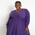 Knot Front Pleated Skirt Dress image number null