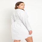 Relaxed Shirtdress with Belt image number null