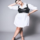 Relaxed Shirtdress with Belt image number null