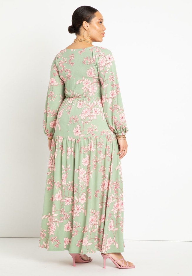 Tie Front Maxi Dress image number 4