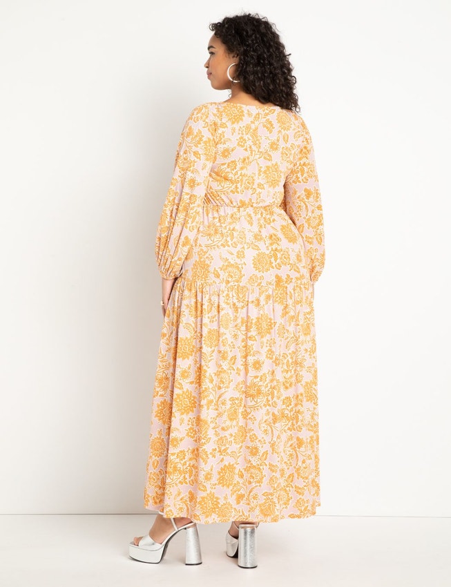 Tie Front Maxi Dress image number 2