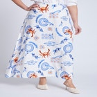 Printed Full Skirt image number null