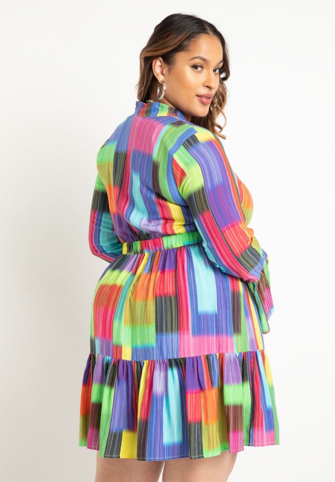 Tie Front Mini Dress image number 2