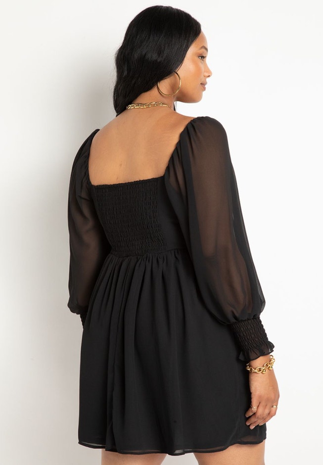 Twisted Bodice Mini Dress image number 2
