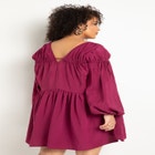 Shirred Mini Dress image number null