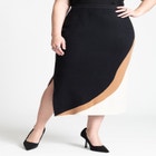 Intarsia Sweater Skirt image number null