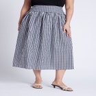 Gingham Full Skirt image number null