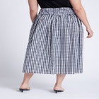 Gingham Full Skirt image number null