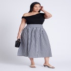 Gingham Full Skirt image number null