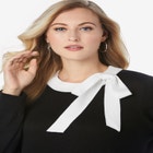 Tie-Neck Sweater image number 3