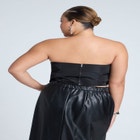 Dramatic Bust Crop Top image number null